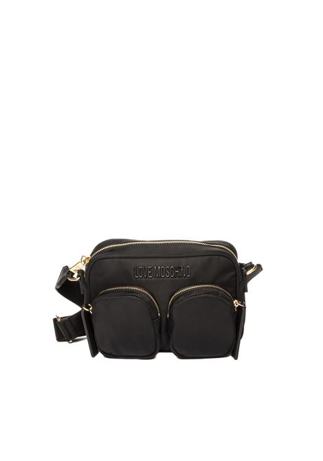 Black crossbody bag. LOVE MOSCHINO | JC4381PP0LKS1-00A